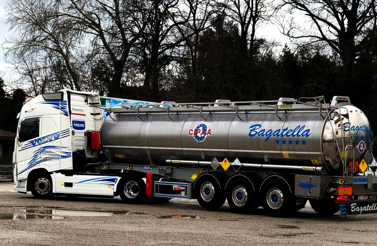 Cisterna trasporto carburanti e chimico